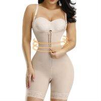 LMYLXL Fajas Colombianas ที่ถอดออกได้เต็มรูปแบบสายรัดหน้าท้อง Slimming หลังคลอด Girdle Push Up Butt Lifter Shapewear