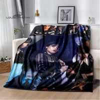 2023 Wednesday Addams Throws Blanket Wednesday Enid Sinclair Sofa Blanket  Adults and Children Bedroom Living Room Decoration Blanket