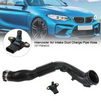 13717604033 Car Intercooler Air Intake Duct Charge Pipe Hose with Intake Pressure Sensor for BMW F22 F25 F26 F34