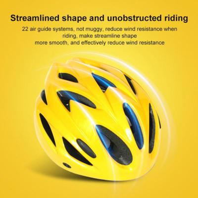 หมวกกันน็อคจักรยานผู้ชายผู้หญิง Comefortable Ventilated Safety Cycling Helmet Professional Racing Motorcycle Helmet New Upgrade