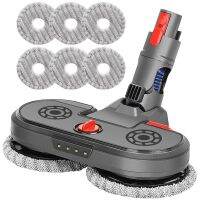 Electric Floor Brush for Dyson V15 V11 V10 V8 V7 Models Vacuums &amp; Wipes LED Headlights Good for Hard Floor