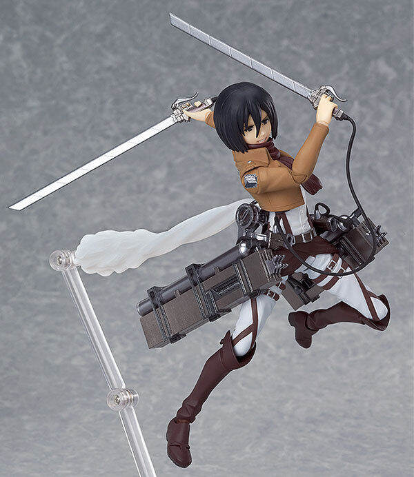 figma-203-ฟิกม่า-model-figure-ฟิกเกอร์-โมเดล-attack-on-titan-ผ่าพิภพไททัน-mikasa-มิคาสะ-15cm-ของสะสม-ของเล่น-ของเล่นถูกๆ-ของเล่นเด็ก