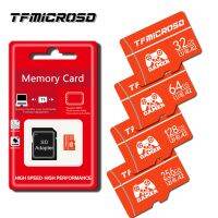 {Shirelle อุปกรณ์อิเล็กทรอนิกส์} การ์ดความจำ Micro Sd/tf Flash Mini 256GB 128GB 64GB 32GB USH-อะแดปเตอร์อุปกรณ์จัดเก็บความเร็วสูง Class10 1ตัวสำหรับสมาร์ทโฟน