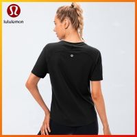 COD DSGRGTRDRT Lululemon new yoga sports short sleeve slim fit breathable comfortable round neck Yoga Fitness top 12219