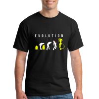 MenS Evolution Of Alien Funny Tshirt Clothing Geek Hipster 100% Cotton T Shirt Tops Tees Oversized Casual Tee Shirt Homme 3Xl S-4XL-5XL-6XL