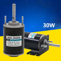 【♘COD Free Cas♘】 herrdi มอเตอร์จอ Dc แม่เหล็กถาวรแบบ Xd-3420,มอเตอร์หมุนปรับได้12V/24V 3000/6000Rpm มอเตอร์แรงบิดสูงความเร็ว Dc