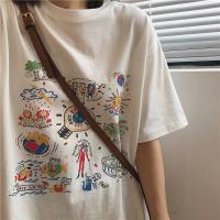 Triple A? oversized tee t shirt Summer Korean version of the white t base shirt Womens loose short sleeve T-shirt