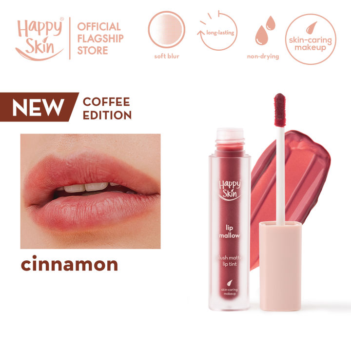 Happy Skin Lip Mallow Coffee Tint in Cinnamon | Lazada PH