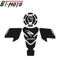 Autocollant 3D de Texture en Fiber de carbone pour BMW G 310 R G310R G310 GS G310GS 2018 2019 2020 2021 2022 décalcomanies de tampons de réservoir