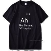 Ah Tshirt Men The Element Of Surprise Chemistry Shirts Pure Simple Sweet Geek Tshirt Streetwear