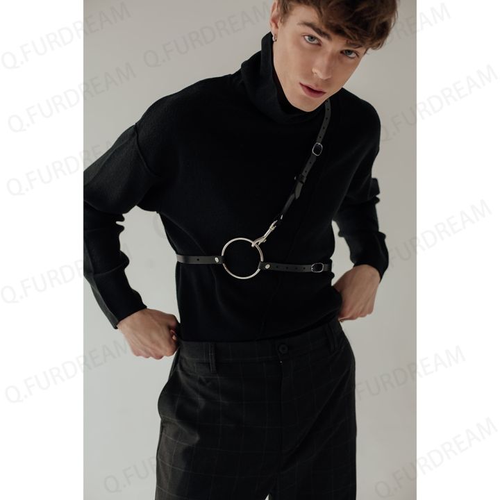 gay-fashion-harness-chain-belt-men-groomsmen-harness-asymmetrical-harness-cross-chest-harness-shoulder-strap-mature