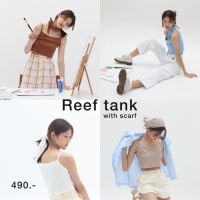 Highestjump Reef tank เสื้อกล้ามพร้อมผ้าโพก