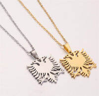 Upingi-อุปกรณ์เสริมใหม่สแตนเลสแอเบียนกอินทรี Necklacec474or