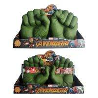 Hulk อเวนเจอร์นี้เหมาะสำหรับหุ่นถุงมือของเล่นฮัลค์สไปเดอร์แมนคอสเพลย์เหมาะสำหรับถุงมือในตำนานของขวัญของเล่นแบบจำลองจับแกมมาสำหรับเด็ก