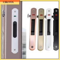 CIRETEX สังกะสีอัลลอยด์ ตะขอล็อคประตูบานเลื่อน 90ประเภท ทนทานต่อการใช้งาน ล็อคมือจับประตู ทนทานต่อการใช้งาน ล็อคแบบฝัง สลักหน้าต่าง ประตูบานเลื่อน