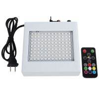 108 Led Hybrid Stage Light Remote Control Sound Activates Disco Lights For Holiday Party Lights Wedding Ktv Strobe Lights(Us Plug)