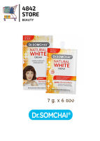 Dr.somchai Natural White Cream ดร.สมชาย เนเชอรัล ไวท์ ครีม 7กรัม (1 กล่อง 6 ซอง)