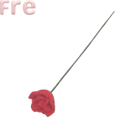 Fre 1PC dollhouse Miniature อุปกรณ์เสริม MINI Red Rose จำลองดอกไม้รุ่นของเล่น