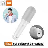 xiaomi Ymi 1 2 Lite ไมโครโฟนไร้สายแบบมืออาชีพ Micro phone aux type - c Bluetooth integrated karaoke microphone Version 1 &amp; 2