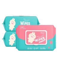 ทิชชู่เปียกเด็ก 80 แผ่น Baby Wipes สูตรน้ำบริสุทธิ์ ไม่ผสมแอลกอฮอล์ ผ้านุ่มชุ่มชื่น