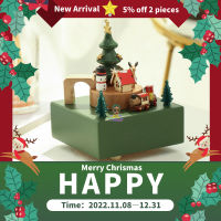 ?มีในสต็อก⭐Christmas music box⭐กล่องดนตรีคริสต์มาสรถไฟ ของขวัญ คริสต์มาส ปีใหม่ ของขวัญคริสต์มาส ของเล่นเด็ก ของขวัญแฟนส