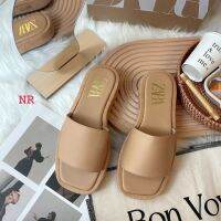 รองเท้าแฟชั่น SIZE.36-40 EU ขาว/น้ำตาล รองเท้าใส่เที่ยว รองเท้าลำลองสุภาพสตรี รองเท้าแตะราคาถูก เบา กันน้ำกันลื่น ทนทาน สวยงาม ดูดีมีสไตล์