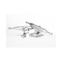 BDSKATECO Skateboard Trucks Silver 5.25"