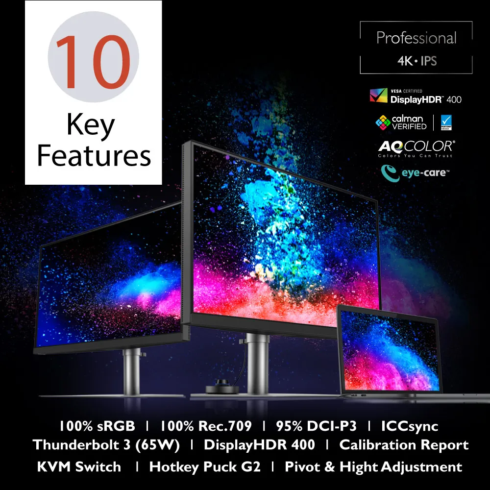 BenQ PD2725U Designer Monitor 27