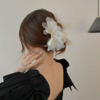 Princess Style Super Fairy Temperament Hairpin Brain Spoon Grasping Clip Female Summer New Shark Clip Girl Style Headdress