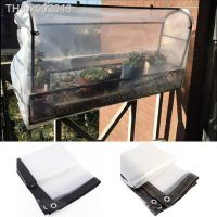 ❂ Outdoor Tarpaulin Transparent PE Tarpaulin Waterproof Film Garden Greenhouse Plants Rain Cover Gazebo Window Rainproof Cloth