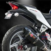 ท่อ รุ่น CBR 250-R ตรงรุ่น ปลายสามเหลี่ยม พร้อมคอท่อ สแตนเลส ขนาด ยาว 35 กว้าง 10 สูง 10 ซม. อุปกรณ์ครบชุด ราคาพิเศษสุดๆ