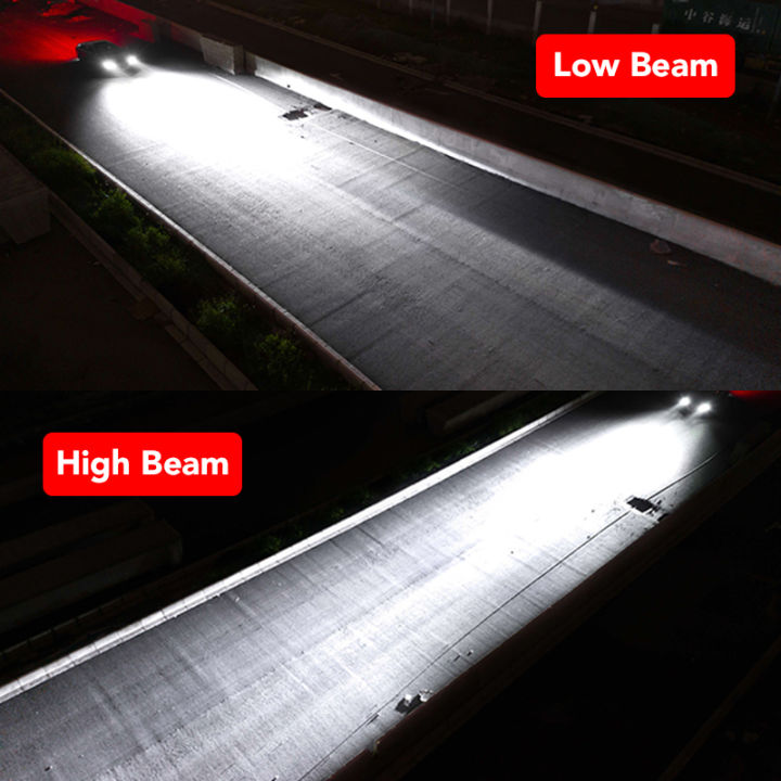 2ชิ้นรถยนต์-led-ไฟหน้า-foglight-ไฟหน้ารถยนต์รถบรรทุก-h1-h3-h4-h7-h8h16-hb3-hb4-9005-9006-4300พัน6500พัน-as350