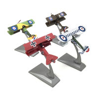 ทหาร WWI Fighter 172 Scale Fokker DR 1 Se 5a บูลด็อก Spad XIII รุ่นพร้อมขาตั้งโลหะผสมเครื่องบินคอลเลกชันของขวัญ