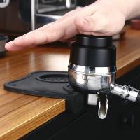 1Pcs Coffee Tamper Hammer Advanced Coffee Ground Hammer Coffee Accessories with Calibrated Spring Loaded 304 Stainless Steel Espresso Fittings