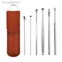 ✱▧ↂ 6PCS Ear Cleaner Wax Removal Tool Earpick Sticks Earwax Remover Curette Ear Pick Cleaning Ear Cleanser Spoon Health Care Earpick