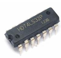 100PCS HD74LS32P 74LS32P 74LS32P DIP14 IC