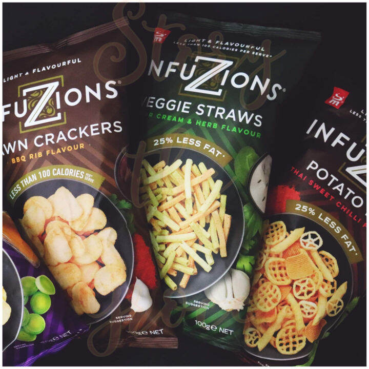 Infuzions Potato Mix Thai Sweet Chilli / Veggie Straw / Prawn Crackers