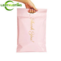 Pink White Black Thank You Portable Poly Mailer Adhesive Envelopes Bags Courier Hair Bundles Party Gifts Boxes Shipping Pouches