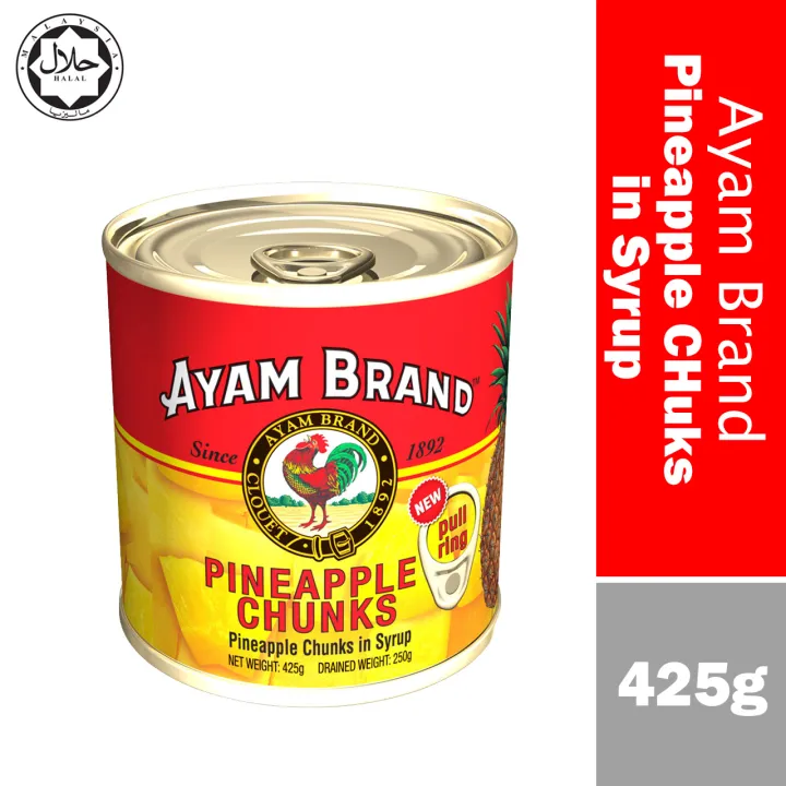 AYAM BRAND Pineapple Chunks In Syrup 425g Lazada