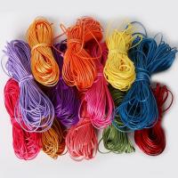 【YF】♂  1mm 1.5mm 2mm Colors Waxed Polyester Cotton Cord Thread Round Rope String Sewing Accessories