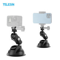 ขาตั้งกล้อง แบบถ้วยดูด Telesin รุ่น TE-SUC-012 Suction Cup Mount สำหรับกล้อง โกโปร มือถือ หัวบอลหมุนได้ 360 องศา°