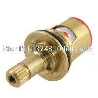 ◑ End Dia 0.67 Gold Tone Brass Ceramic Valve Core New