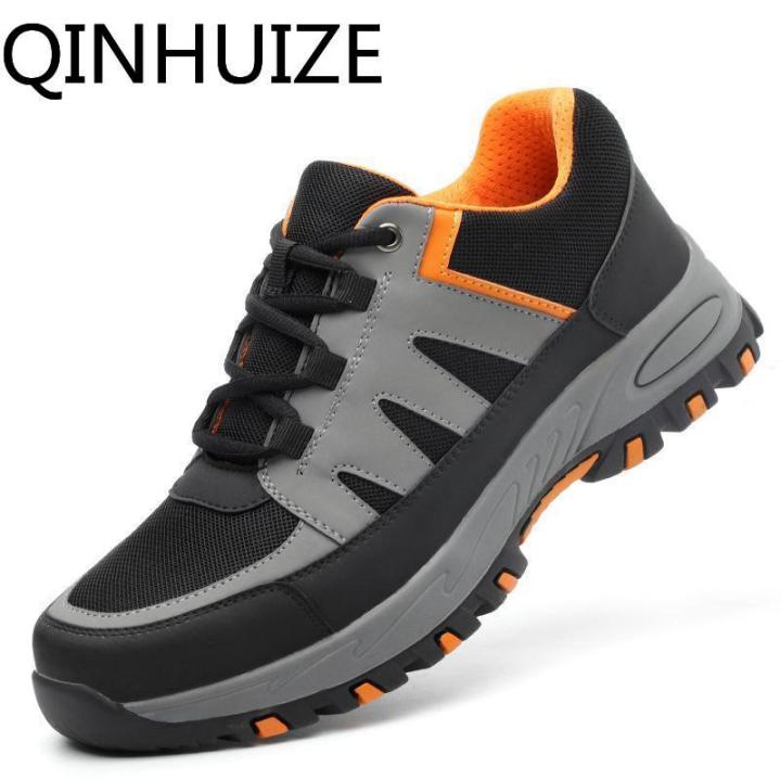 QINHUIZE New safety shoes Winter breathable deodorant lightweight ...