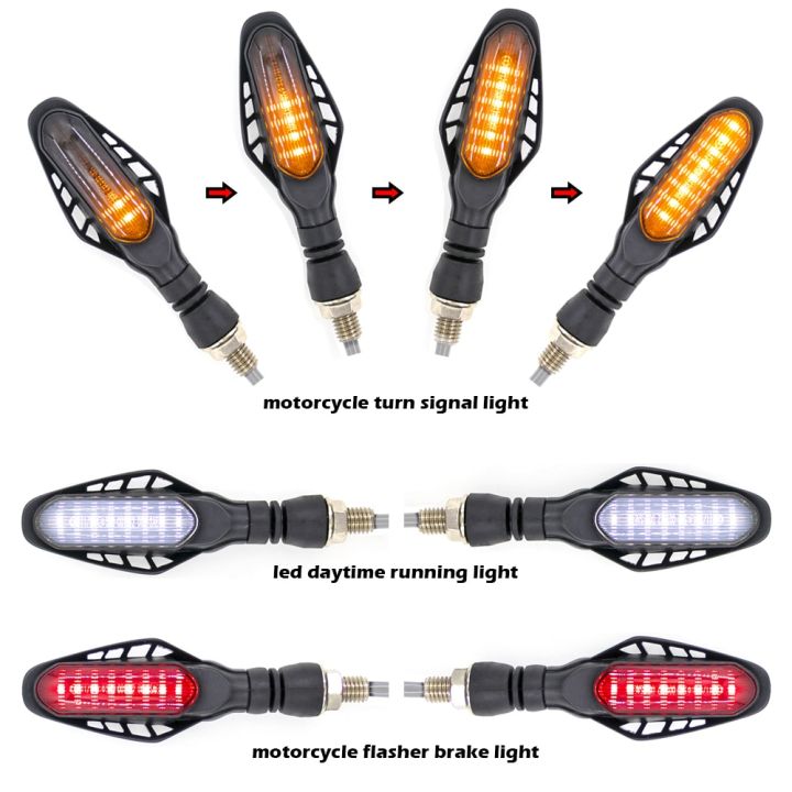 ไฟสัญญานเลี้ยวท้ายจักรยานยนต์มอร์เตอร์ไซต์-led-12v-แบบสากลไฟเบรคกระพริบไฟเดย์ไลท์เตือนเวลากลางวัน