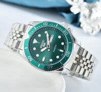 Seiko 5กีฬาซูเปอร์แมน RPD63K1 100เมตรหยกสีเขียวหน้าปัดสร้อยข้อมือเหล็กสแตนเลสปฏิทินนาฬิกาเจนท์