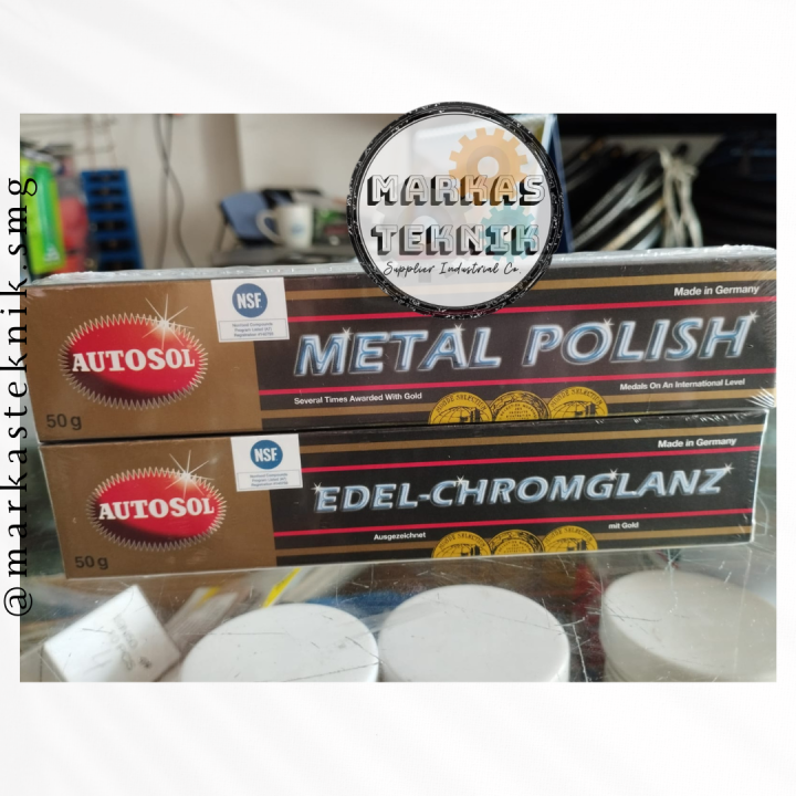 Autosol Metal Polish Pengkilap Logam 50 Gram Lazada Indonesia