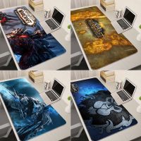 [HOT ZEXKLIOALQAQ 529] World Of Warcraft 900X400แผ่นรองเมาส์สำหรับเล่นเกมขนาดใหญ่ Grande WOW Lich King Gamer XL คอมพิวเตอร์ Mousepad เกมโต๊ะ Play Pad สำหรับ Csgo