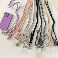 Colorful Mobile Phone Straps Lanyard Cute Sport Adjustable Lanyards Stylish Long Phone Rope Pendant For iPhone 14Pro Nylon Strap