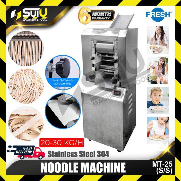 FRESH MT25(ss) Dough Sheeter & Noodle Machine Lazada