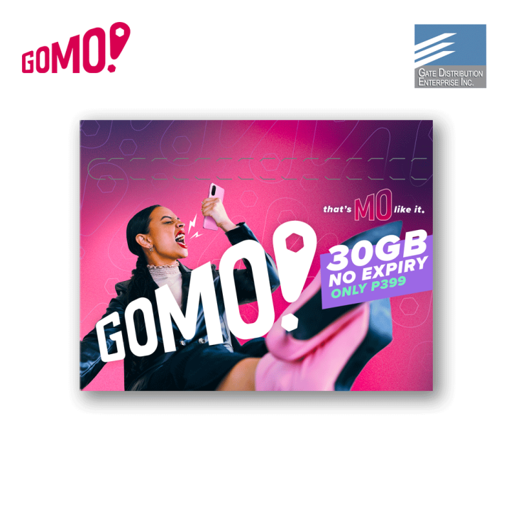GOMO Tricut 5G SIM card with 30gb NoExpiry Data Lazada PH